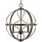 Progress Lighting Brandywine Collection Three-Light Pendant P500068-020 - alternate 1